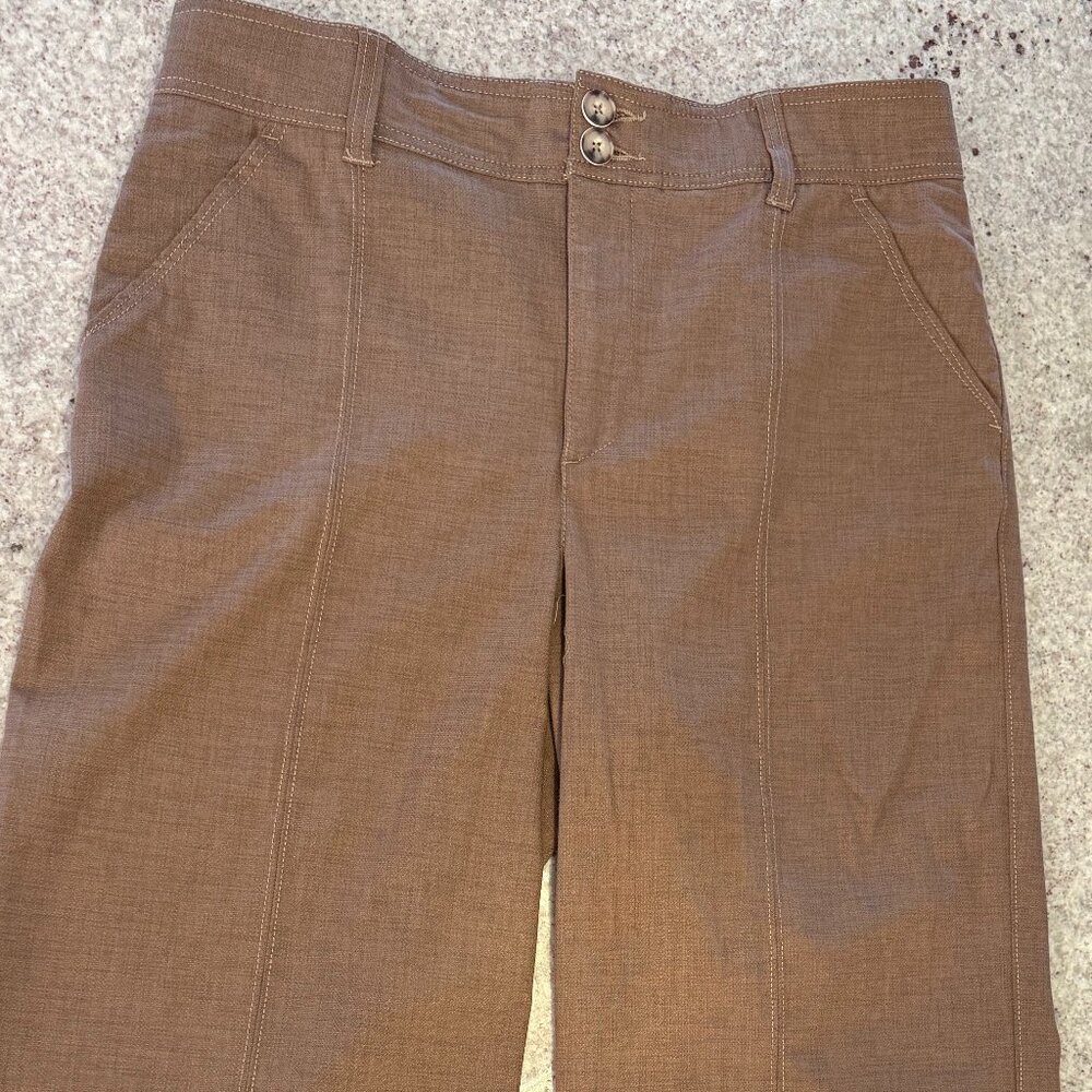 Democracy Absolution High Rise Crop Pants – Khaki Brown – Size 10